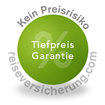 Tiefpreisgarantie bei der Reiseschutzversicherung von reiseversicherung.com